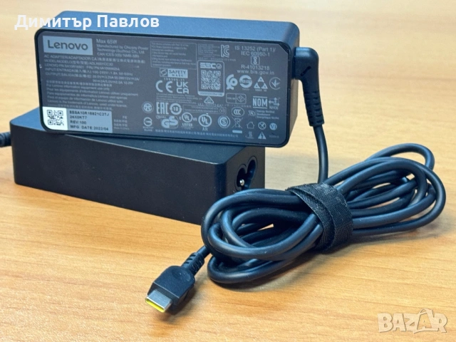 Lenovo 65W USB-C Зарядно, снимка 2 - Други - 53015396