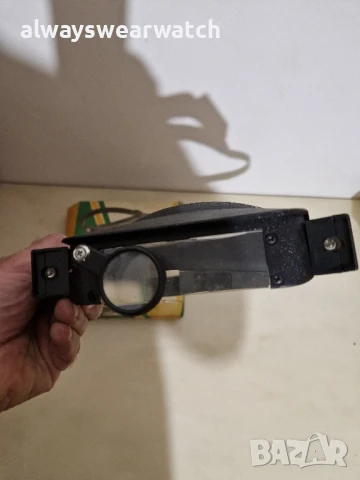 Очила с вградени лупи и лампи, снимка 3 - Слънчеви и диоптрични очила - 51415651