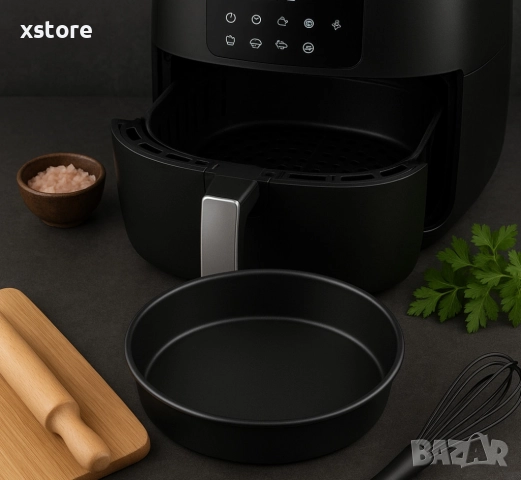 Тавичка Rosberg Premium, 8", въгл. стомана, незал, покр., снимка 3 - Съдове за готвене - 52794300