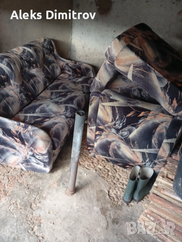 продавам комплект холова гарнитура , снимка 3 - Дивани и мека мебел - 53008167