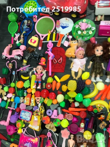 Огромен човал с 268 пластмасови играчки, снимка 5 - Други - 52624281