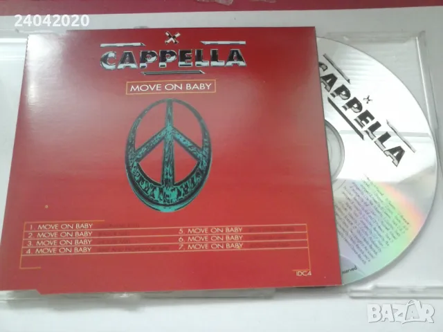 Capella – Move On Baby CD single
