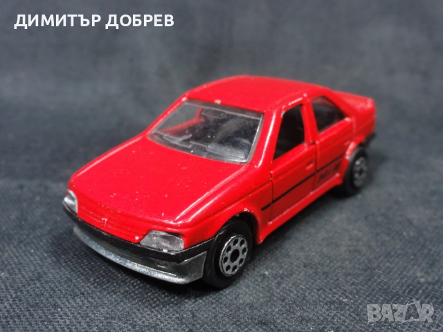 СТАРА РЕТРО МЕТАЛНА КОЛИЧКА PEUGEOT 405 MAJORETTE FRANCE