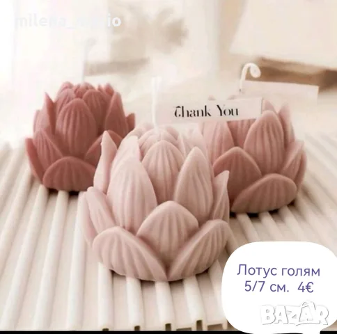 цветя молдове за свещи, снимка 4 - Декорация за дома - 49638275