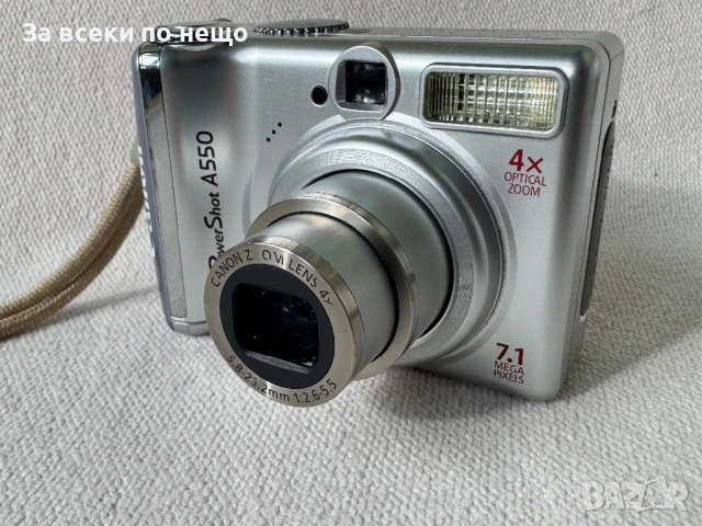 Цифров фотоапарат Canon PowerShot A550 , 7.1 MP , Canon A550, снимка 17 - Фотоапарати - 54060450