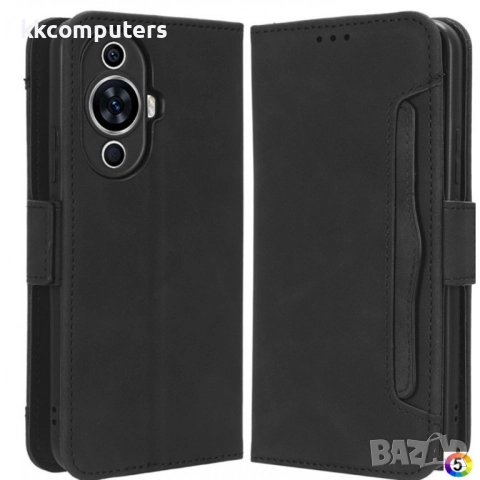 Huawei nova 11 / nova 12s 4G / nova 12 Lite 4G Magnetic Wallet Кожен Калъф и Протектор, снимка 5 - Калъфи, кейсове - 52720601