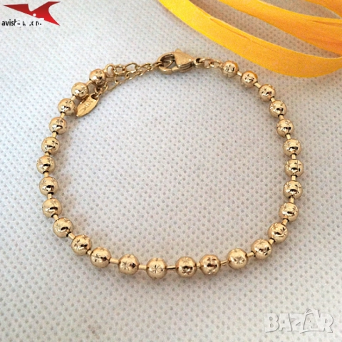 Гривна с 14К златно покритие 234828