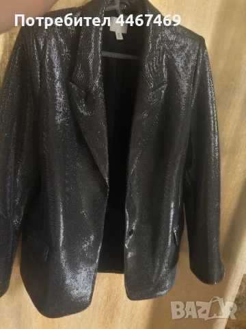 Зимно овърсайз сако М размер, снимка 5 - Сака - 51486639
