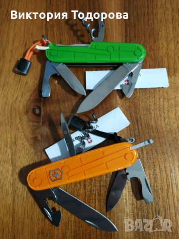 Оранжево джобно ножче Виктиринокс/Victorinox