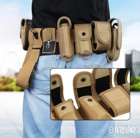 тактически колан с кобур и допълнителни джобове ,, снимка 2 - Екипировка - 50181265