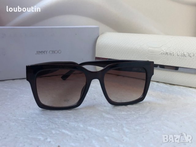 Jimmy choo 2022 дамски слънчеви очила с лого, снимка 4 - Слънчеви и диоптрични очила - 35536135