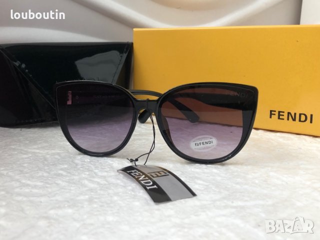 Fendi 2022 дамски слънчеви очила тип котка с лого, снимка 7 - Слънчеви и диоптрични очила - 37098691