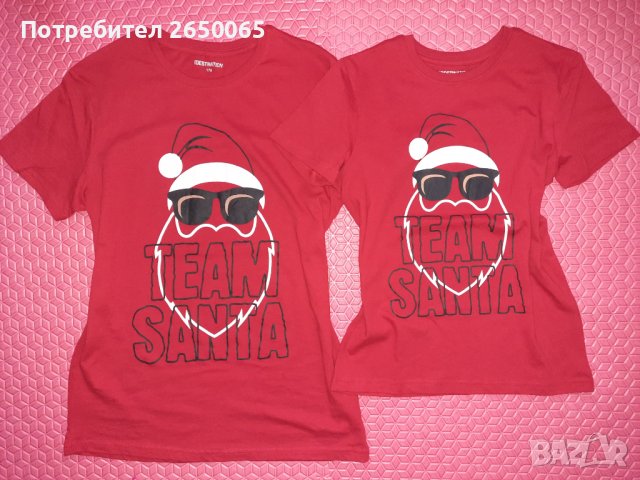 Коледни тениски мама и дете, снимка 5 - Тениски - 38591059