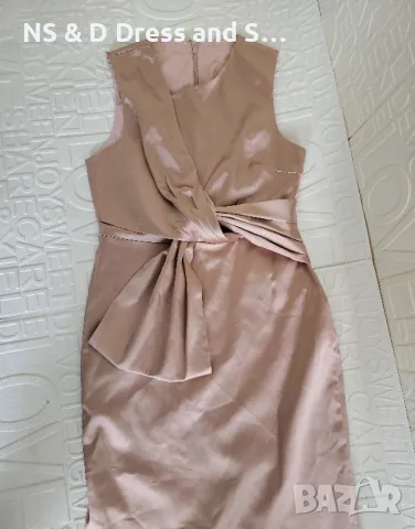 Дамска сатенена рокля , снимка 9 - Рокли - 50211550