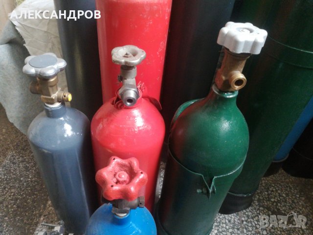 Бутилка за технически газове, со2, ЦО2, Аr, Аргон, О2, Кислород. , снимка 4 - Индустриална техника - 37949492