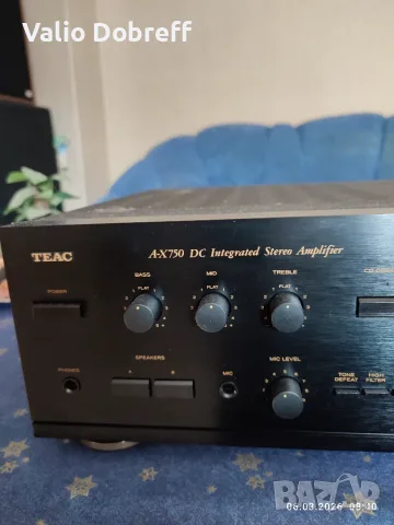 TEAC - AX750DC ., снимка 4 - Ресийвъри, усилватели, смесителни пултове - 56135508