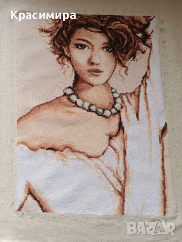 Гоблен "Портрет", снимка 2 - Гоблени - 53884831