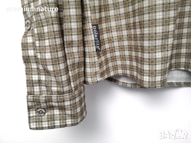 🏕️ ОФЕРТА → Salewa / мъжка хибридна трекинг поларена риза ○, снимка 5 - Ризи - 53924891