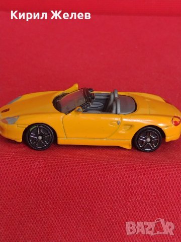 Метална количка PORSCHE BOXSTER кабриолет за КОЛЕКЦИЯ ДЕКОРАЦИЯ 37637, снимка 3 - Колекции - 40685968