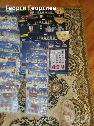 Сглобяем модел Iron Man mark 3, снимка 3 - Колекции - 51325724