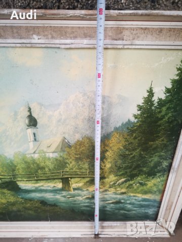 Продавам 3 броя ръчно рисувани маслени картини "Пейзажи", снимка 13 - Антикварни и старинни предмети - 34376223