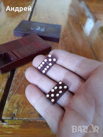 Старо домино #15, снимка 7 - Антикварни и старинни предмети - 38485050