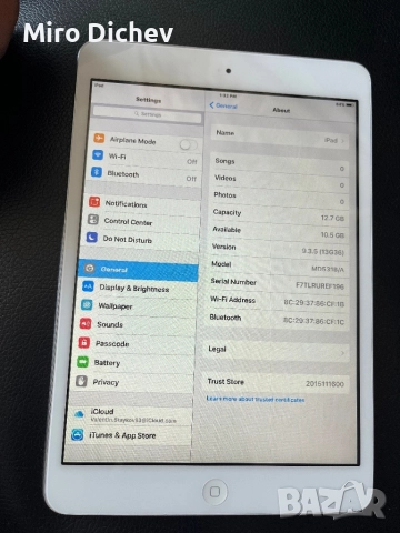 Ipad Mini , снимка 4 - Таблети - 51590885