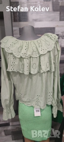 Дамска риза с дълъг ръкав., снимка 4 - Ризи - 50559231