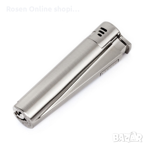 Clipper Metal Jet Turbo Lighter In Metal Gas Rechargeable Windproof, снимка 7 - Други - 44549694