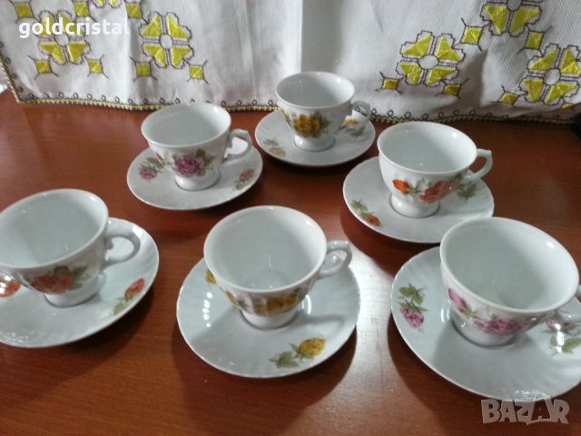 Порцелан Бавария чаши за кафе чай , снимка 2 - Антикварни и старинни предмети - 40622081