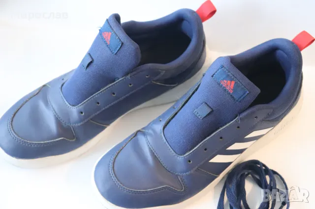 ADIDAS АДИДАС СИНИ УПОТРЕБЯВАНИ МАРАТОНКИ   № 40, снимка 2 - Маратонки - 49234361