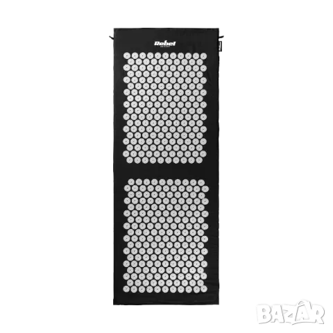 Акупресурно килимче XXL с възглавница черно със сиво с безплатна доставка , снимка 2 - Масажори - 49411191