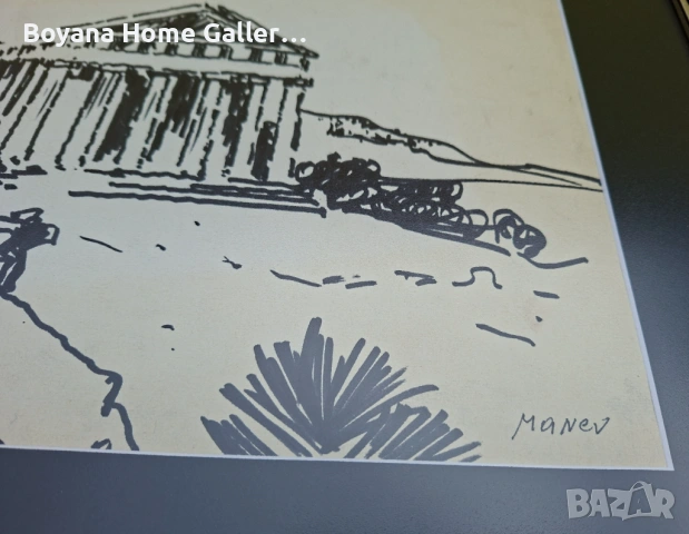 Картина Никола Манев, снимка 3 - Картини - 53962023