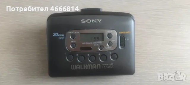 Walkman    SONY , снимка 2 - Радиокасетофони, транзистори - 55803909