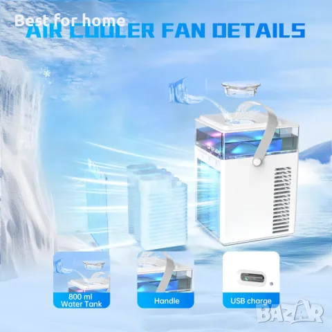 4 в 1 многофункционален,преносим въздушен охладител Tohoyard, снимка 2 - Други - 49763197