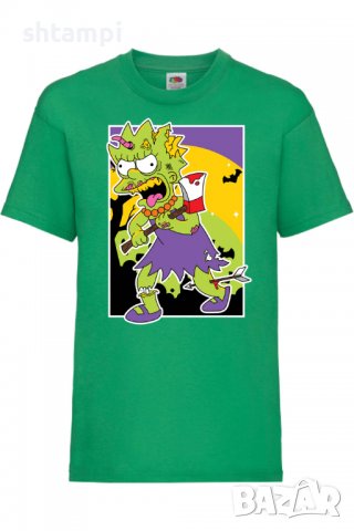 Детска тениска The Simpsons Lisa Simpson 01,Halloween,Хелоуин,Празник,Забавление,Изненада,Обичаи,, снимка 6 - Детски тениски и потници - 38158435