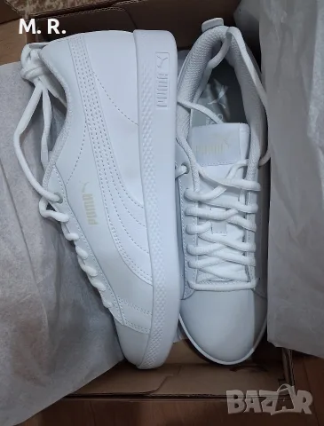 Маратонки Puma Smash v2 Leather, снимка 2 - Маратонки - 56433604