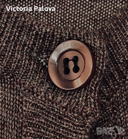 Луксозна мъжка жилетка NUVOLE DI CASHMERE премиум състав, снимка 8 - Блузи - 53345633