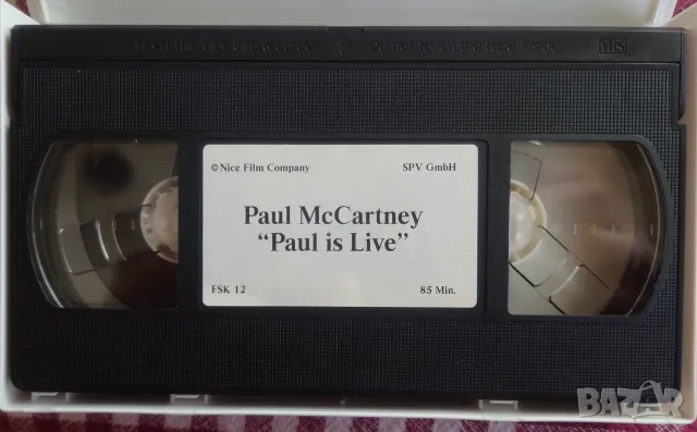 Видео касети VHS Queen, Robert Plant, Paul McCartney, Ray Charles, Peter Gabriel. Цени в обявата, снимка 3 - Други музикални жанрове - 56108014