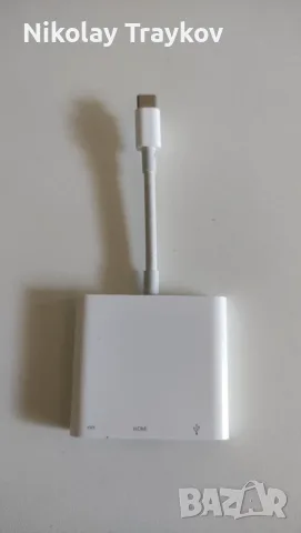 Apple USB-C Digital AV Multiport Adapter - HDMI / USB / USB-C, снимка 2 - Кабели и адаптери - 55875817
