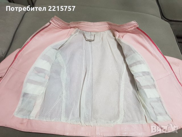 Кожано яке, естест.кожа. Италия., снимка 5 - Якета - 42784186