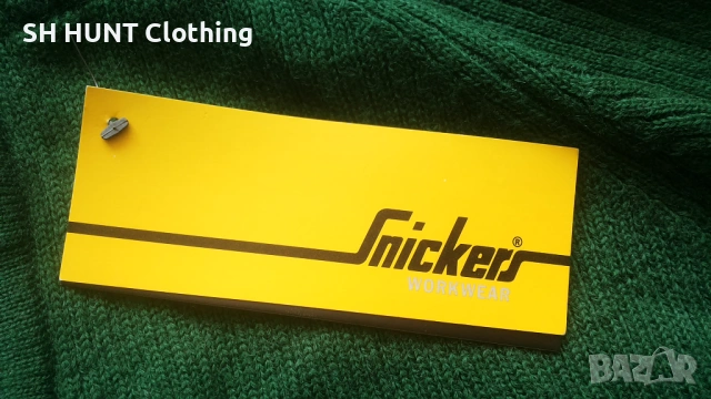 Snickers 2905 1/2 Zip WOOL Sweater размер M пуловер 100% Вълна - 2412, снимка 10 - Пуловери - 53916872