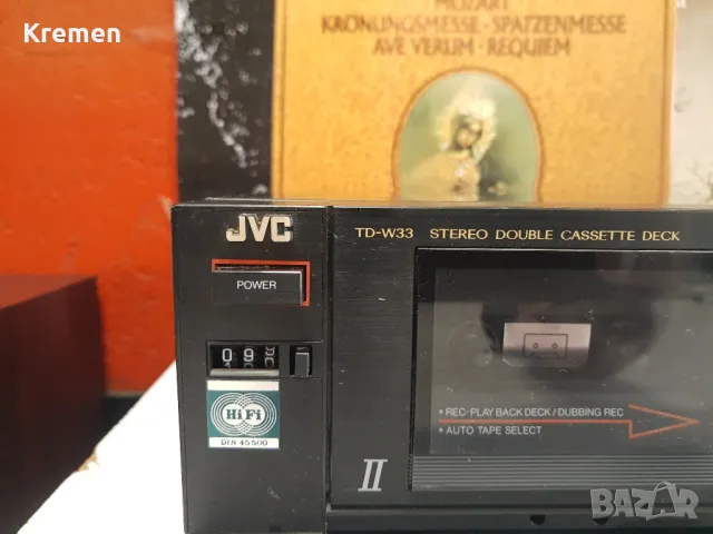 Дек JVC TD-W33, снимка 3 - Декове - 48906383