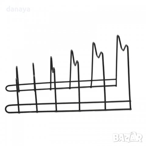 2995 Метална поставка за капаци стойка органайзер за шкаф, снимка 4 - Аксесоари за кухня - 37604936