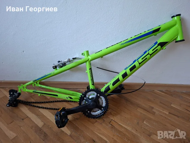 Cross Speedster 24" рамка за велосипед v- brake спирачка Sunrace M2T детско колело 