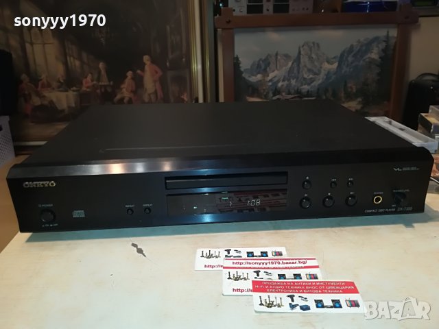  ПОРЪЧАН-ONKYO DX 7355 High End cd/mp3 player 0311220912, снимка 3 - Ресийвъри, усилватели, смесителни пултове - 38542897