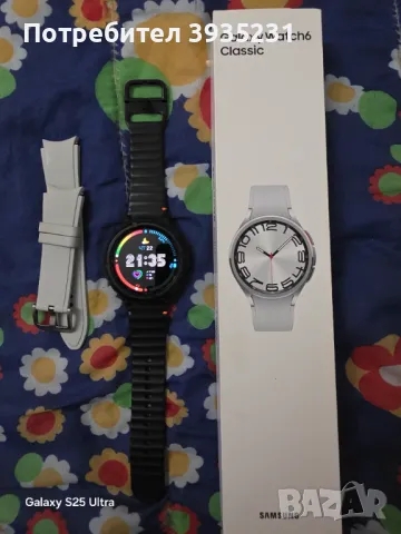 Продавам Samsung watch classic 6 LTE, снимка 1
