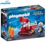 Playmobil - Пожарникар с воден резервоар 9467, снимка 1 - Коли, камиони, мотори, писти - 30562943