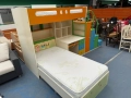2408 двуетажно легло 190/105см с матрак цена 570 лв или 291,44 евро -долното легло 190/105см с матра, снимка 5