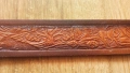BELT LEATHER MADE IN USA размер S / M колан естествена кожа - 1958, снимка 5